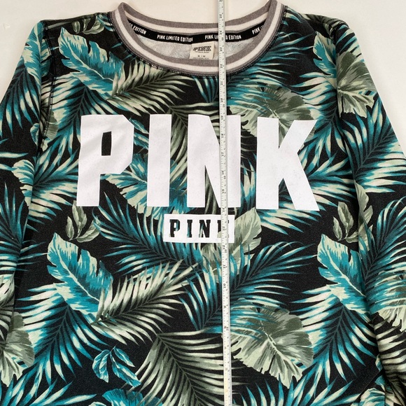 Victoria’s Secret PINK Limited Edition French Terry Palm Sweatshirt Size M - Picture 5 of 6